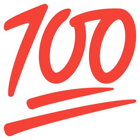 100 emoji|Cent Points Emoji